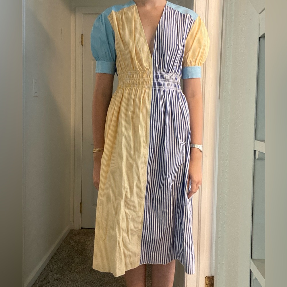 Solid & Striped Midi Dress